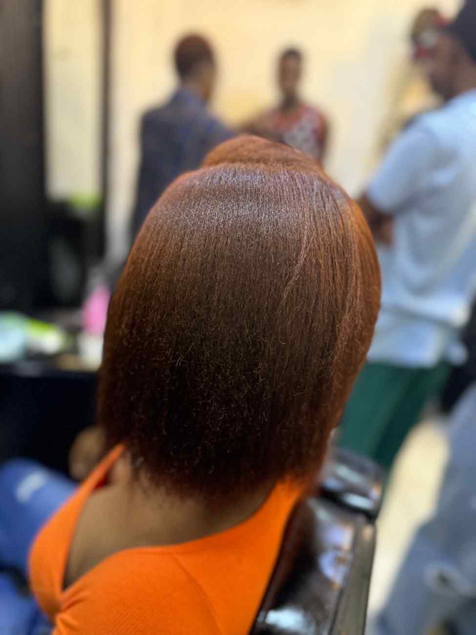Silk Press Bob